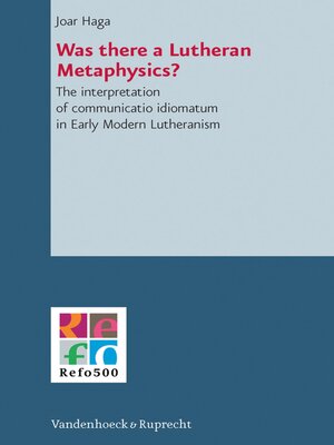 cover image of Was there a Lutheran Metaphysics?